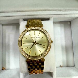 Gold Michael Kors watch